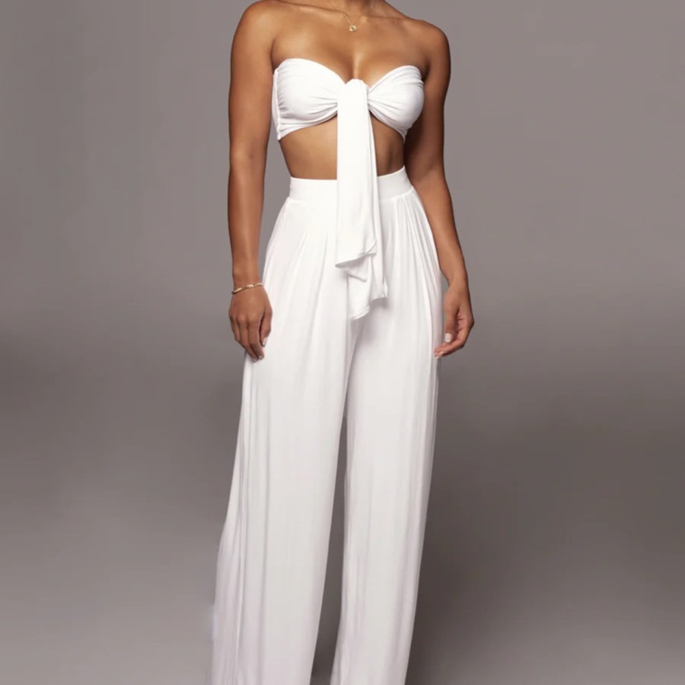 JLUXBASIX IVORY TORY TWO PIECE SET - XL